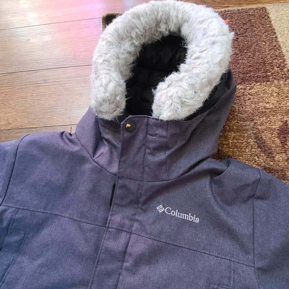 Columbia Boys Nordic Strider Charcoal Gray Jacket Medium - Picture 17 of 17